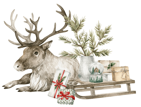 reindeer-sleigh
